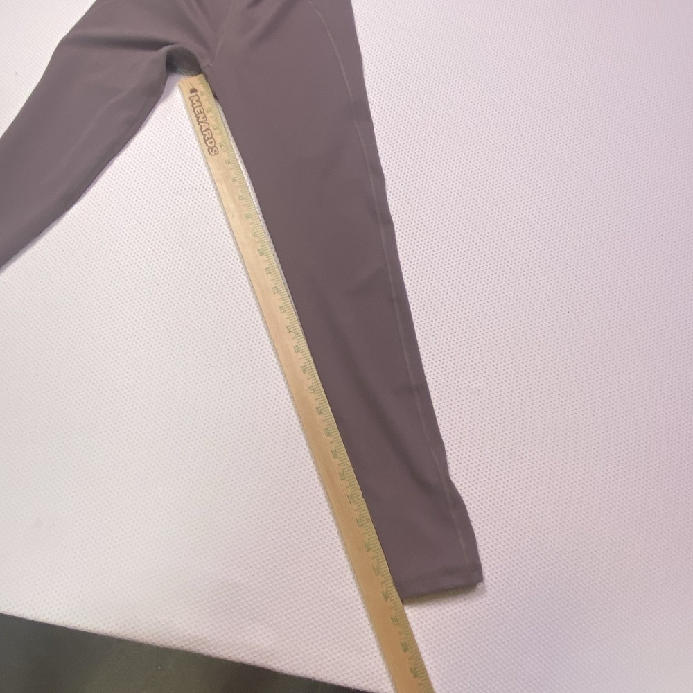 JOAH BROWN SUEDED Mauve THE SPORTS LEGGINGS Gym Athletic Athleisure SIZE S/M - Picture 4 of 6